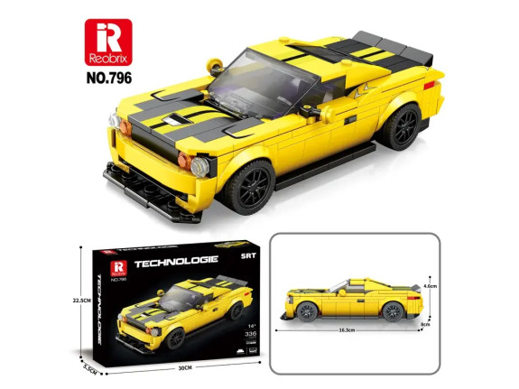Americký muscle car SRT 1:24 Reobrix