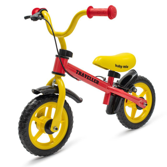 Dětské balanční kolo s brzdou Traveller Baby Mix