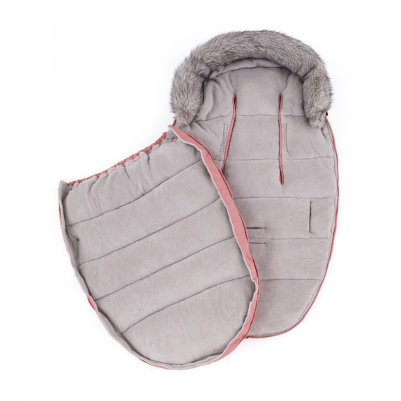 Set zimní fusak Comfy 4v1 + rukavice na kočárek Petite & Mars