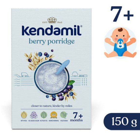 Kendamil mléčná kaše s lesním ovocem 150 g