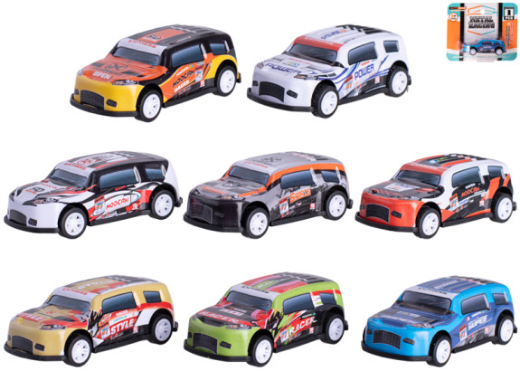 Auto sportovní 6,5 cm kov zpětný chod 