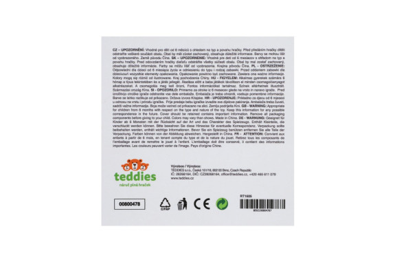 Edukáček plast 11 x 12 cm Babyted