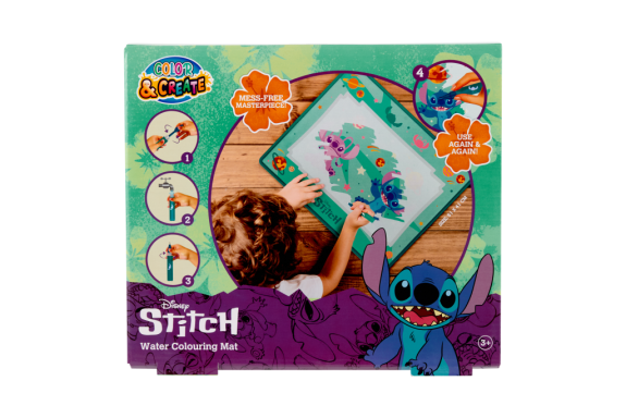 Kreativní podložka na vodní malování Stitch