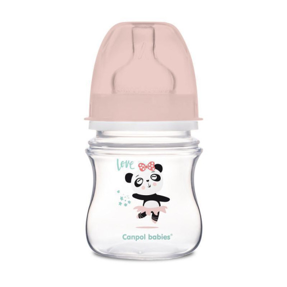 Antikoliková širokohrdlá lahev Exotic animals 120 ml Canpol babies