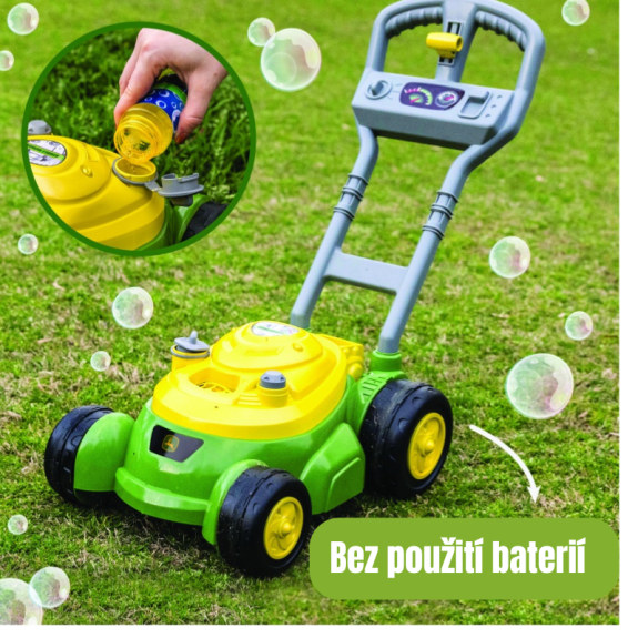 Bublifuková sekačka John Deere Kids