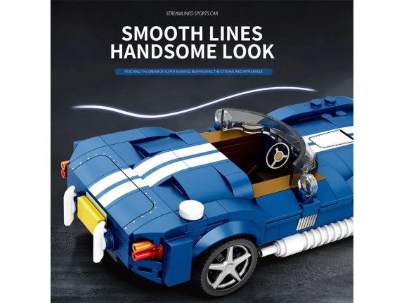 Sportovní kabriolet Cobra S 1:24 Reobrix