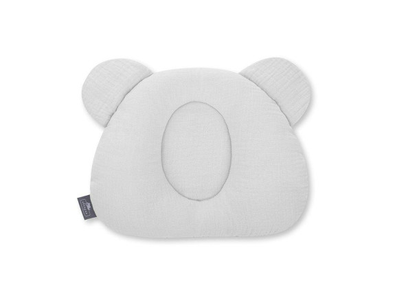 Mušelínový fixační polštář Sleepee Grey šedá