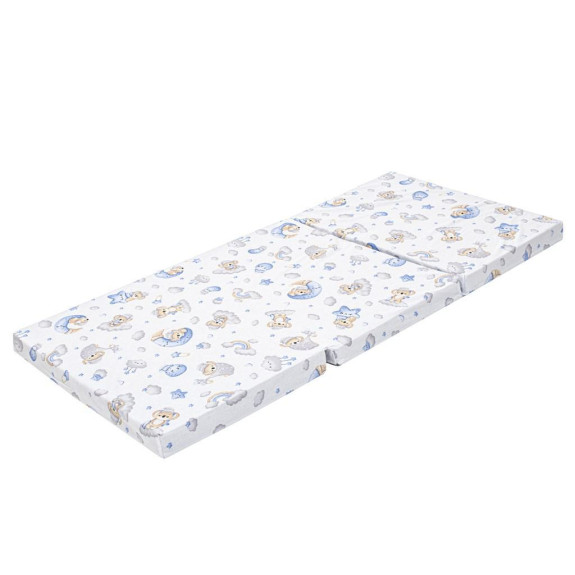 Skládací matrace do postýlky New Baby Standard 120x60x5 cm koala modrá
