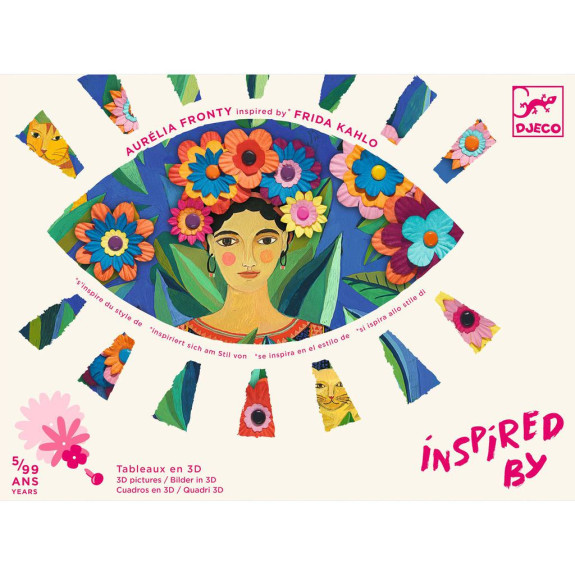 Inspired by Frida Kahlo Djeco