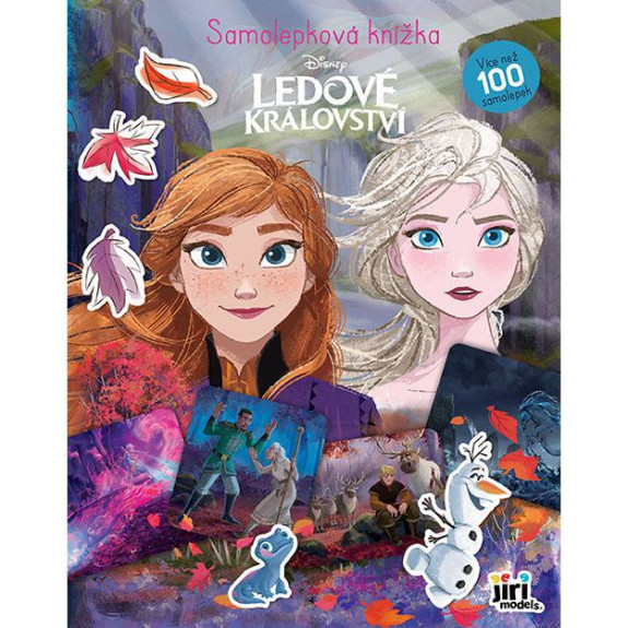 Samolepková knížka Ledové království