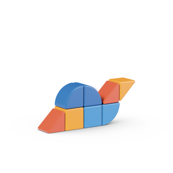 Geomag Magicube Shapes 9 dílků