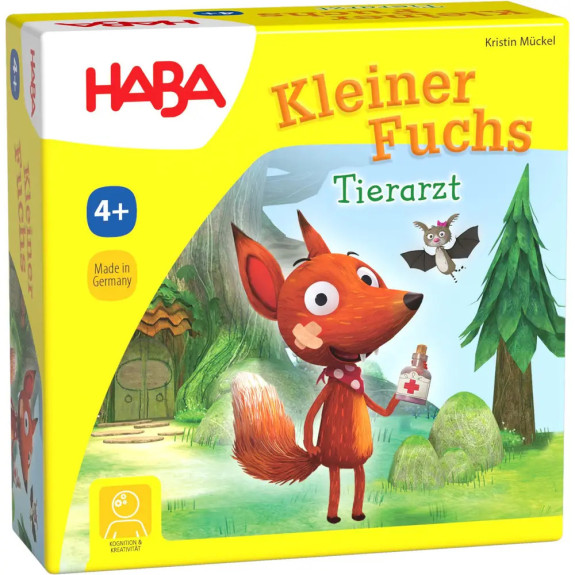 Mini hra karetní Malý lišák - zvěrolékař Haba