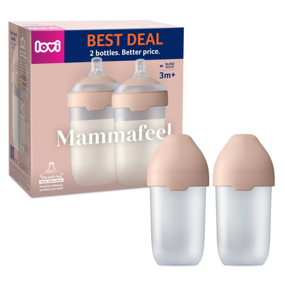 Set lahví Mammafeel 250 ml 2 ks