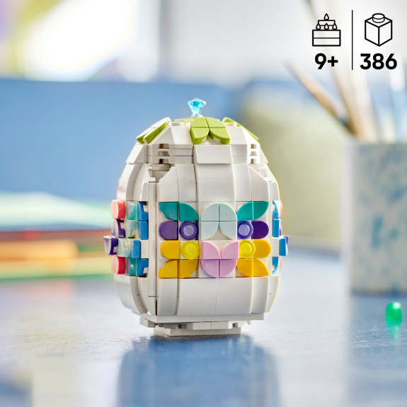 Dekorativní velikonoční vajíčko Lego