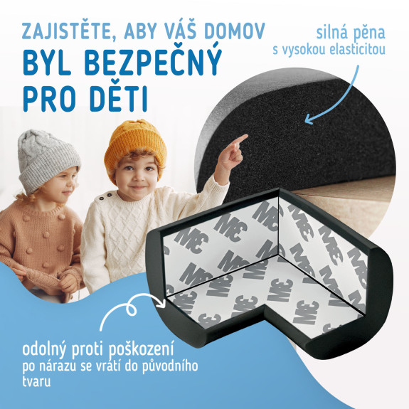Ochrana rohů a hran pěnová sada 4 ks Sipo