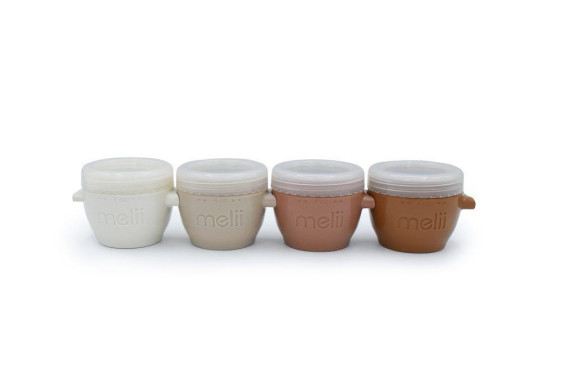 Kelímky na potraviny Snap&Go 118 ml - 4 ks Melii