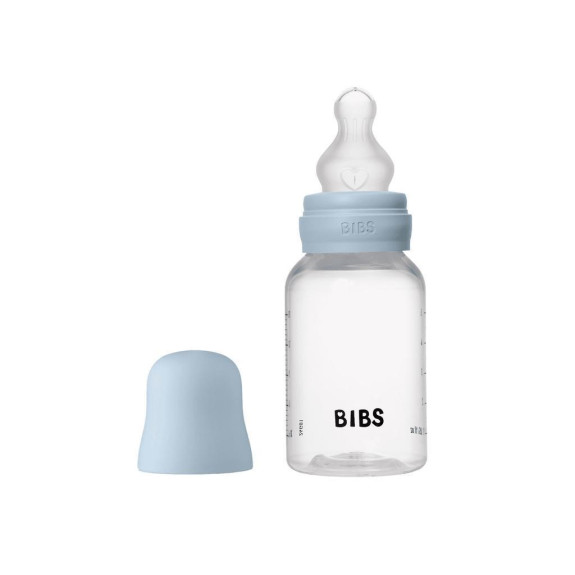 Antikoliková láhev se silikonovým dudlíkem 150 ml Bibs