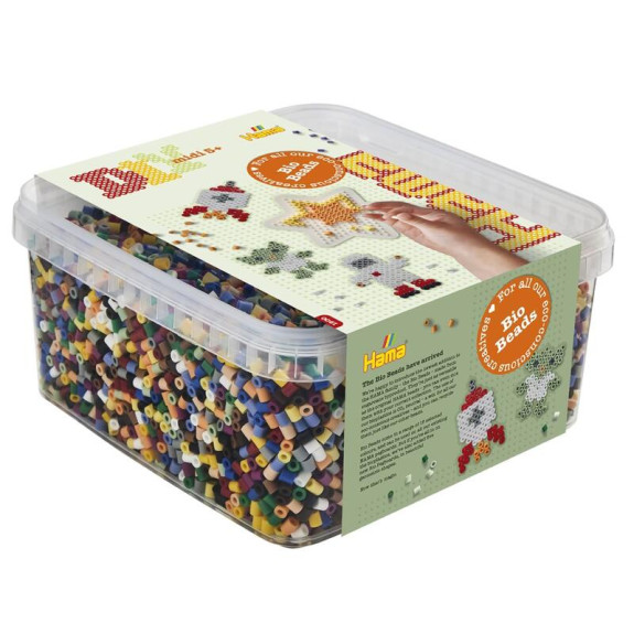 Bio korálky 15.000ks a podložka v boxu Hama MIDI