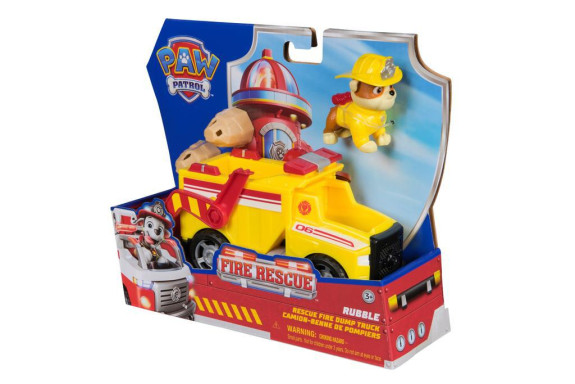 Tlapková Patrola Fire rescue vozidlo Rubble
