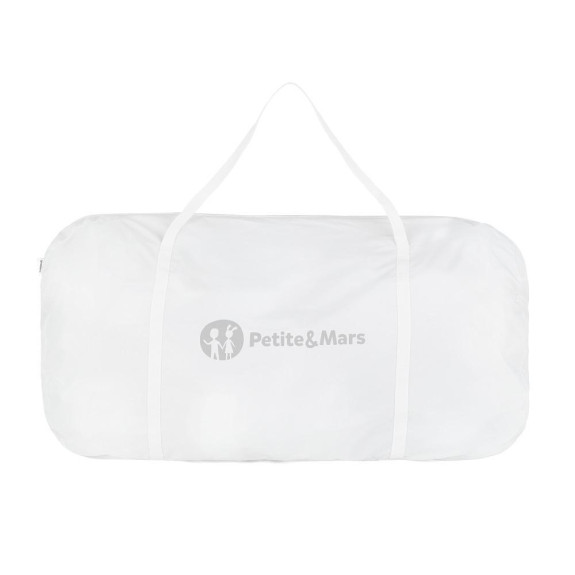 Postýlka dětská polohovatelná s funkcí kolébky Glory 2 v 1 Petite&Mars