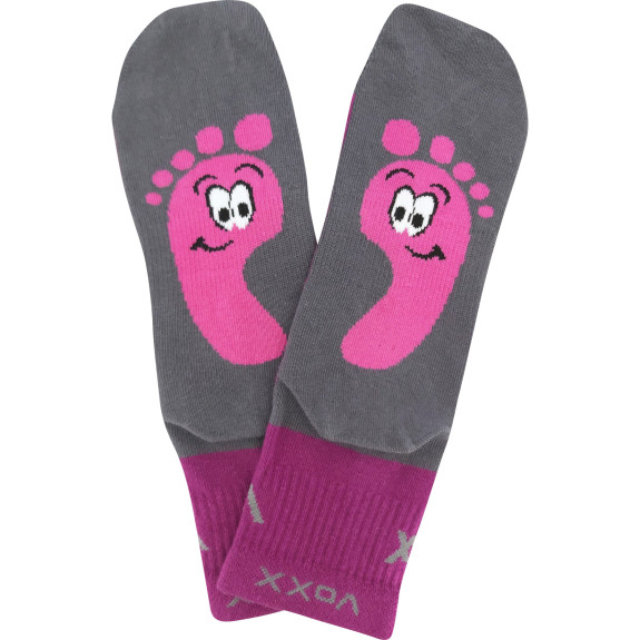 Ponožky dětské anatomicky tvarované Barefootik dívčí mix B (3 páry)