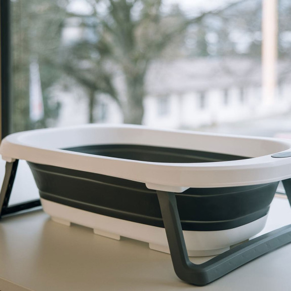 Dětská skládací vanička White/Grey Freeon