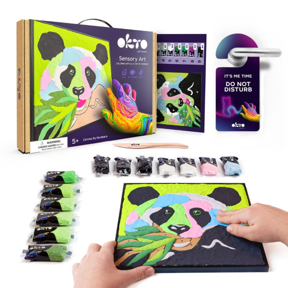 Panda výtvarná sada malování podle čísel Okto