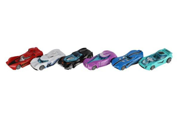 Auto sportovní kov/plast 8 cm na volný chod