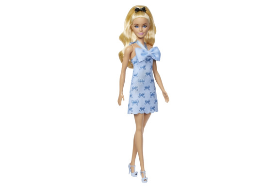Barbie Modelka - Modrá mašle