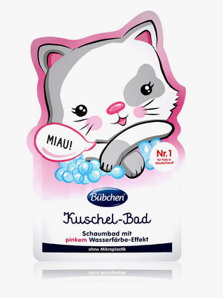 Kids Koupel s růžovou pěnou Koťátko 40 ml Bübchen