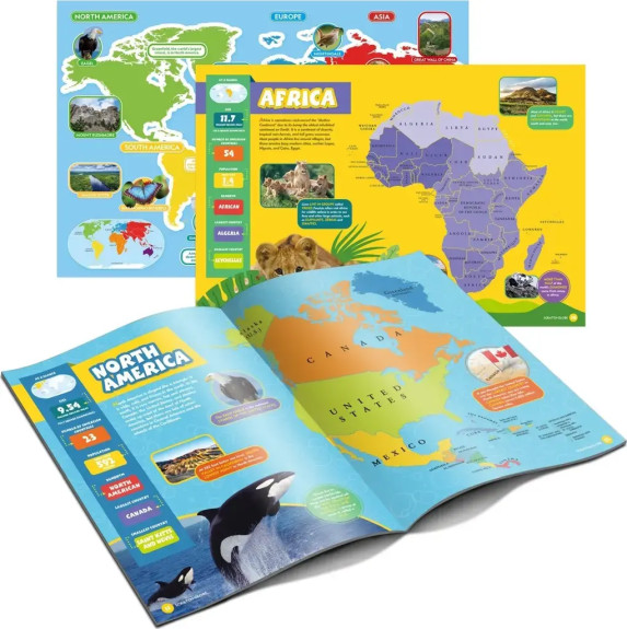 Puzzle 3D National Geograpic Zeměkoule - 21 dílků