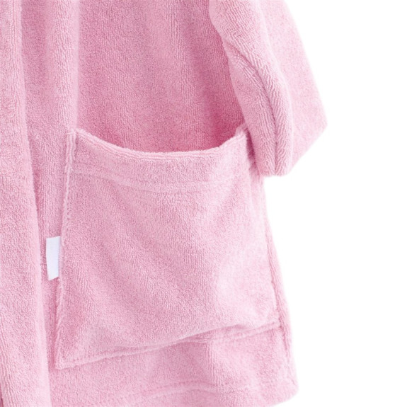 Dětský froté župan New Baby pink