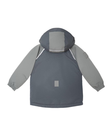 Zimní bunda Color Block Fjord Gray Leokid