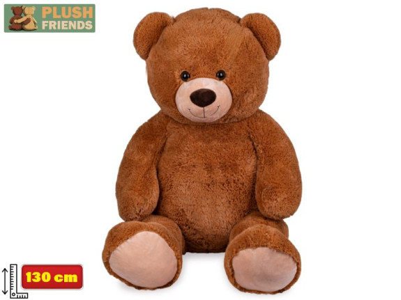 Medvěd plyšový 130 cm hnědý Plush Friends