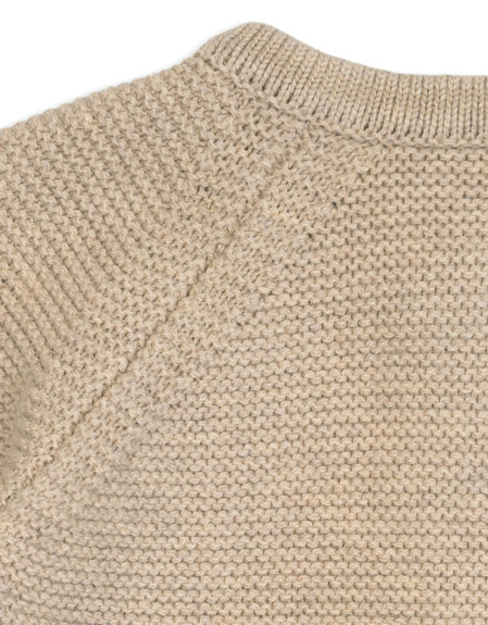Pletený svetřík Merino Beige Lodger