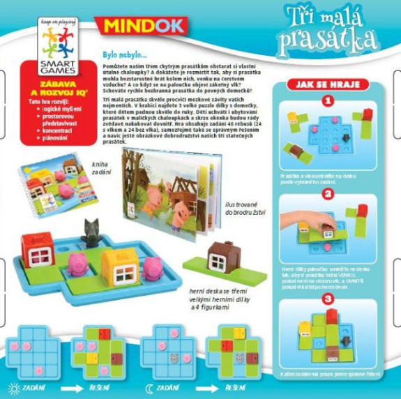 Mindok Smart - Tři malá prasátka