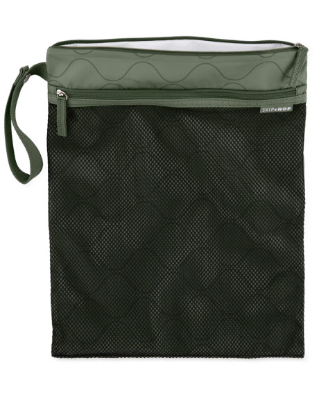 Sáček nepremokavý Grab & go Dark sage 30 x 38 cm Skip Hop
