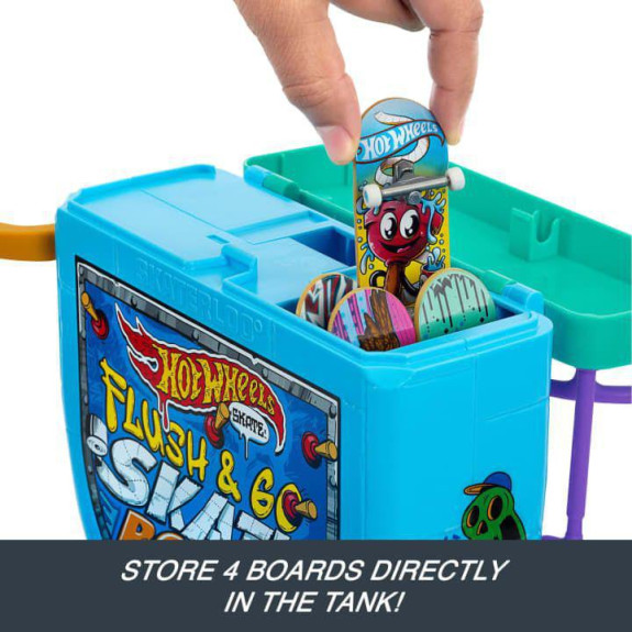Hot Wheels Skates splachovací fingerboard skatepark