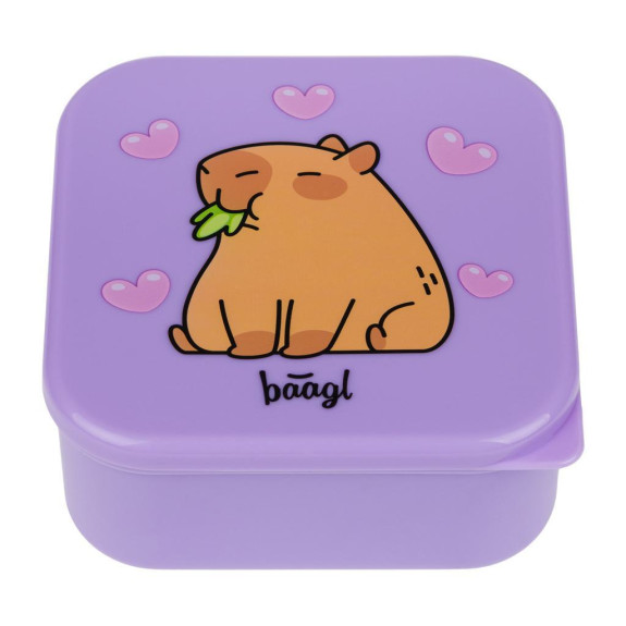 Box na svačinu 4 v 1 Kapybara Baagl