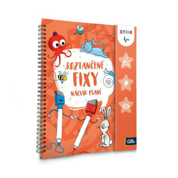 Roztančené fixy 4+ Nácvik psaní Albi