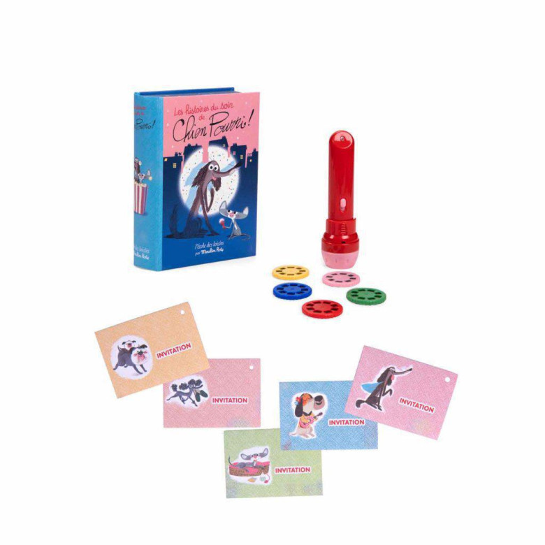 Moulin Roty Promítací set pes dumpster Nejbaby.cz