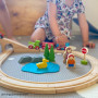 Dřevěná vláčkodráha osmička Bigjigs Rail
