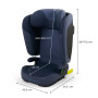 Autosedačka skládací Unity 2 I-Size (100-150 cm) Kinderkraft
