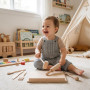 Dřevěná kuchyňská sada pro malé šéfkuchaře Baby Mix