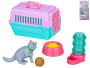 Kočka s přepravkou 7,5 cm a doplňky Toys&Trends