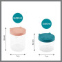 Skleněné misky s víčky ISY Bowls 6 x 250 ml + 3 x 120 ml Babymoov