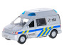 Kids Globe Traffic policie CZ 14 cm kov zpětný chod na baterie světlo a zvuk