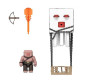 Minecraft movie akční figurka blast attack ghast 25 cm