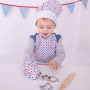 Kuchařský set se zástěrou s puntíky Bigjigs Toys