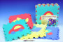 Pěnové puzzle podložka 30cm - auta